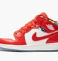Кроссовки детские Air Jordan Air 1 Mid Se Red Dc7248-600