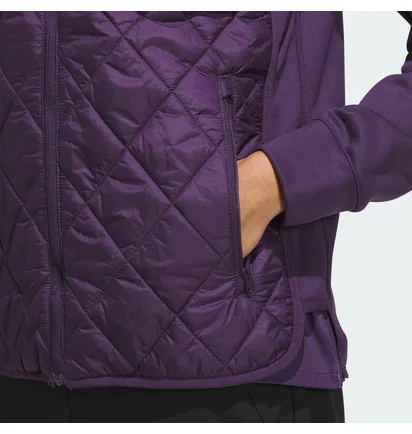 Куртка жіноча Adidas Ultimate365 Quilted Full-Zip Violet JP3511