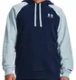 Худи мужское Under Armour Sweatshirt Rival Flc Colorblock Hd Blue 1366357-409