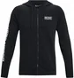 Толстовка мужская Under Armour Rival Fleece Chroma Full Zip Training Hoody Black 1370344-001