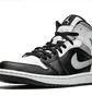 Кроссовки мужские Air Jordan 1 Mid Black/White 554724-073
