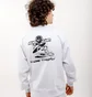 Свитшот мужской AUSTRALIAN Mixing Chaos Crewneck White HCUFE0063-002