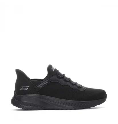 Кроссовки мужские Skechers Bobs Squad Chaos Daily Hype Slip-Ins Black 118300-BBK