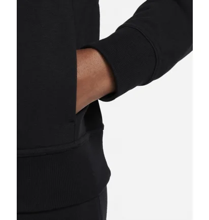 Толстовка жіноча Nike Dri-Fit One Full-Zip French Terry Hoodie Black FB5198-010