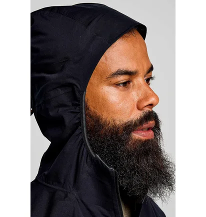 Вітровка чоловіча Saucony Hurricane Waterproof Jacket Black SAM800360-BK
