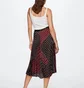 Спідниця жіноча Mango Falda Bordo 37085967