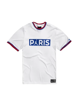Футболка чоловіча Air Jordan Psg Paris Saint-Germain White BQ8358-100