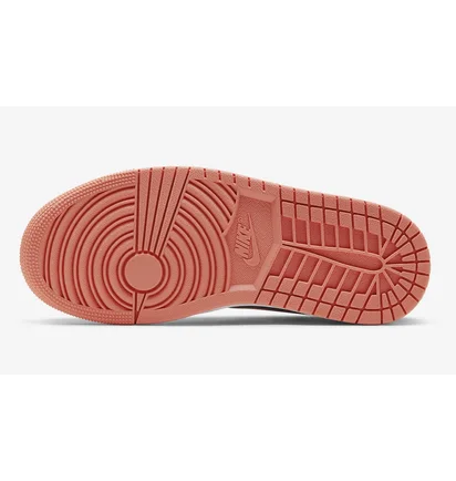 Кроссовки женские Air Jordan 1 Mid Green/Pink Bq6472-308