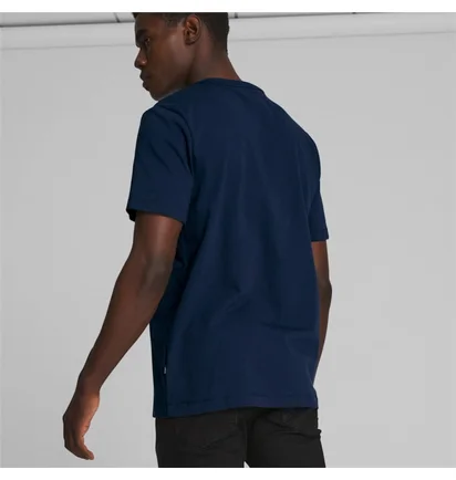 Футболка мужская Puma Essentials No. 1 Logo Tee Blue 677463-06
