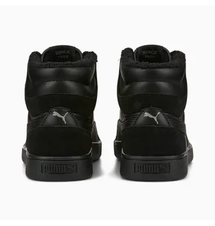 Кроссовки мужские Puma Shuffle Mid Fur Sneakers Black 387609-01
