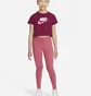 Леггинсы детские Nike G Nsw Favorites Swsh Lggng Lbr Pink Dd6482-622