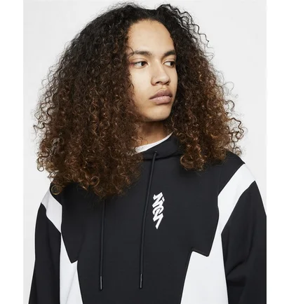 Худі чоловіче Air Jordan Dri-Fit Zion Black/White DH0582-010
