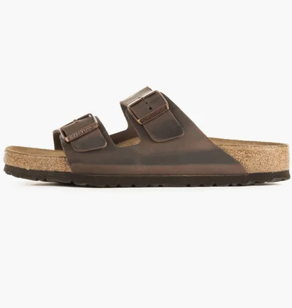 Сандали мужские Birkenstock Arizona Soft Footbed Sandals Brown 452761