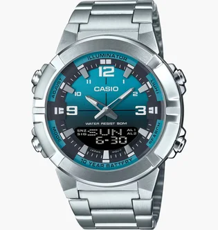 Часы мужские Casio Analog-Digital AMW-870DA-2A2