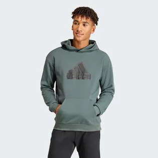 Худи мужское Adidas Future Icons Badge Of Sport Hoodie Green IN3324