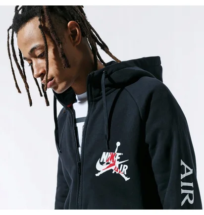 Толстовка мужская Air Jordan Jumpman Zip Hoodie Black DH9506-010