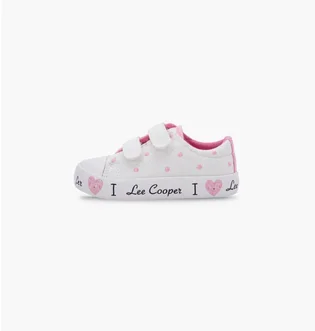 Кеды детские Lee Cooper I Love White LCW-25-02-3264K