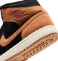 Кросівки чоловічі Air Jordan Mid Se Black/Brown HV4091-002