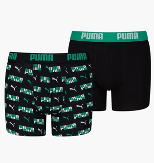 Трусы детские Puma Printed Boxer Black (2 шт) 938303-01