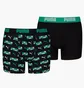 Трусы детские Puma Printed Boxer Black (2 шт) 938303-01