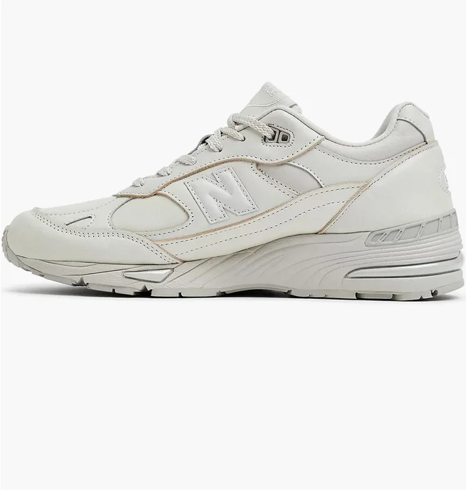Кросівки чоловічі New Balance 991 Made In Uk White M991OW