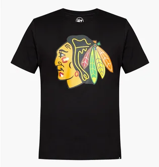 Футболка чоловіча 47 Brand Chicago Blackhawks Black 544230Jk-Fs