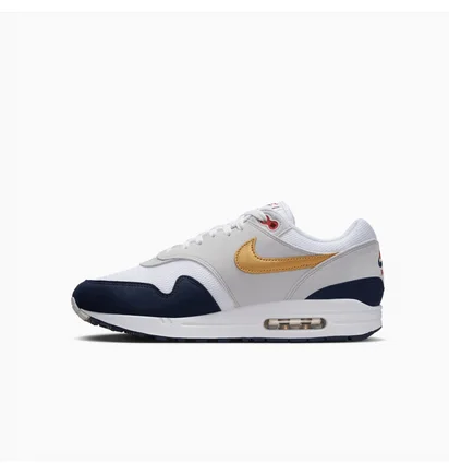 Кросівки чоловічі Nike Air Max 1 Olympics White/Grey HM9604-400