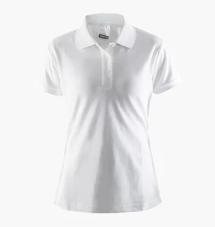 Поло жіноче Craft Pique Classic White 192467-1900