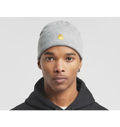 Шапка чоловіча Carhartt Wip Chase Grey I026222-00JXX