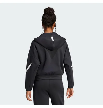 Толстовка женская Adidas Z.N.E. Full-Zip Black JC5392