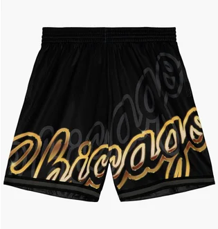 Шорты мужские Mitchell & Ness Nba Big Face 4.0 Fashion Short Chicago Bulls Black Pshr1259-Cbuyypppblck