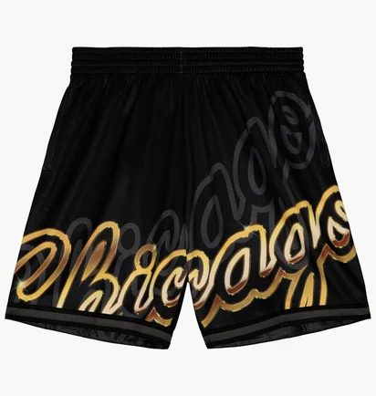 Шорти чоловічі Mitchell & Ness Nba Big Face 4.0 Fashion Short Chicago Bulls Black Pshr1259-Cbuyypppblck