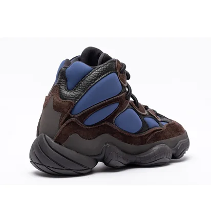 Черевики чоловічі Adidas Yeezy 500 High Brown/Blue FY4269