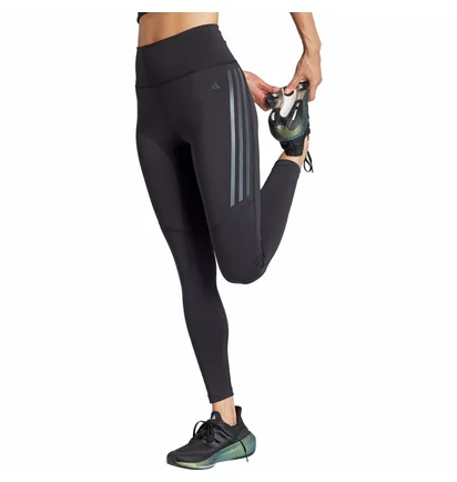 Леггинсы женские Adidas Dailyrun 3 Stripes 7/8 Running Tights Black HS5454
