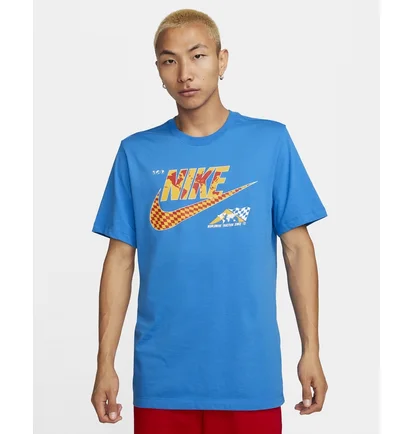 Футболка мужская Nike Sportswear T-Shirt Blue FQ3758-435