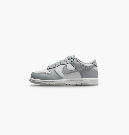 Кросівки дитячі Nike Dunk Low Grey/White FB9108-123