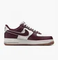Кросівки чоловічі Nike Air Force 1 07 Lv8 Se Varsity Casual Shoes Bordo/White Dq7659-102