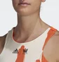 Майка женская Adidas Thebe Magugu Tennis New York Y-Back Tank Top White/Orange Ht4235