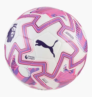 Футбольний м'яч Puma Orbita Match Premier League Violet/Pink 084704-01