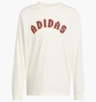 Лонгслів чоловічий Adidas Tiles Loose White JY2999