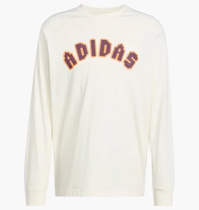 Лонгслів чоловічий Adidas Tiles Loose White JY2999