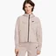 Толстовка женская Nike Sportswear Tech Fleece Windrunner Beige Cw4298-272