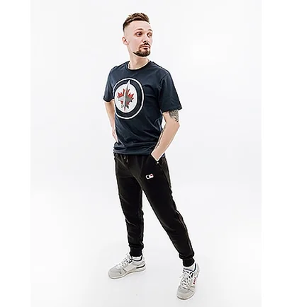 Футболка мужская 47 Brand Winnipeg Jets Imprint Black 544246FN-FS