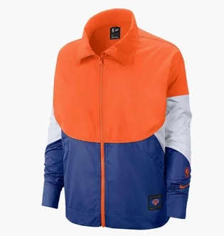 Куртка жіноча Nike Performance Nba New York Knicks Blue/Orange AV0645-820