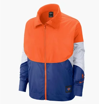 Куртка женская Nike Performance Nba New York Knicks Blue/Orange AV0645-820