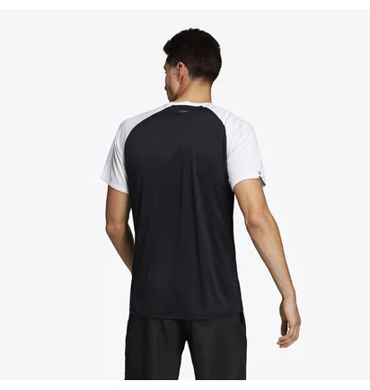 Футболка чоловіча Adidas Club Colour Block Tee Black DU0873