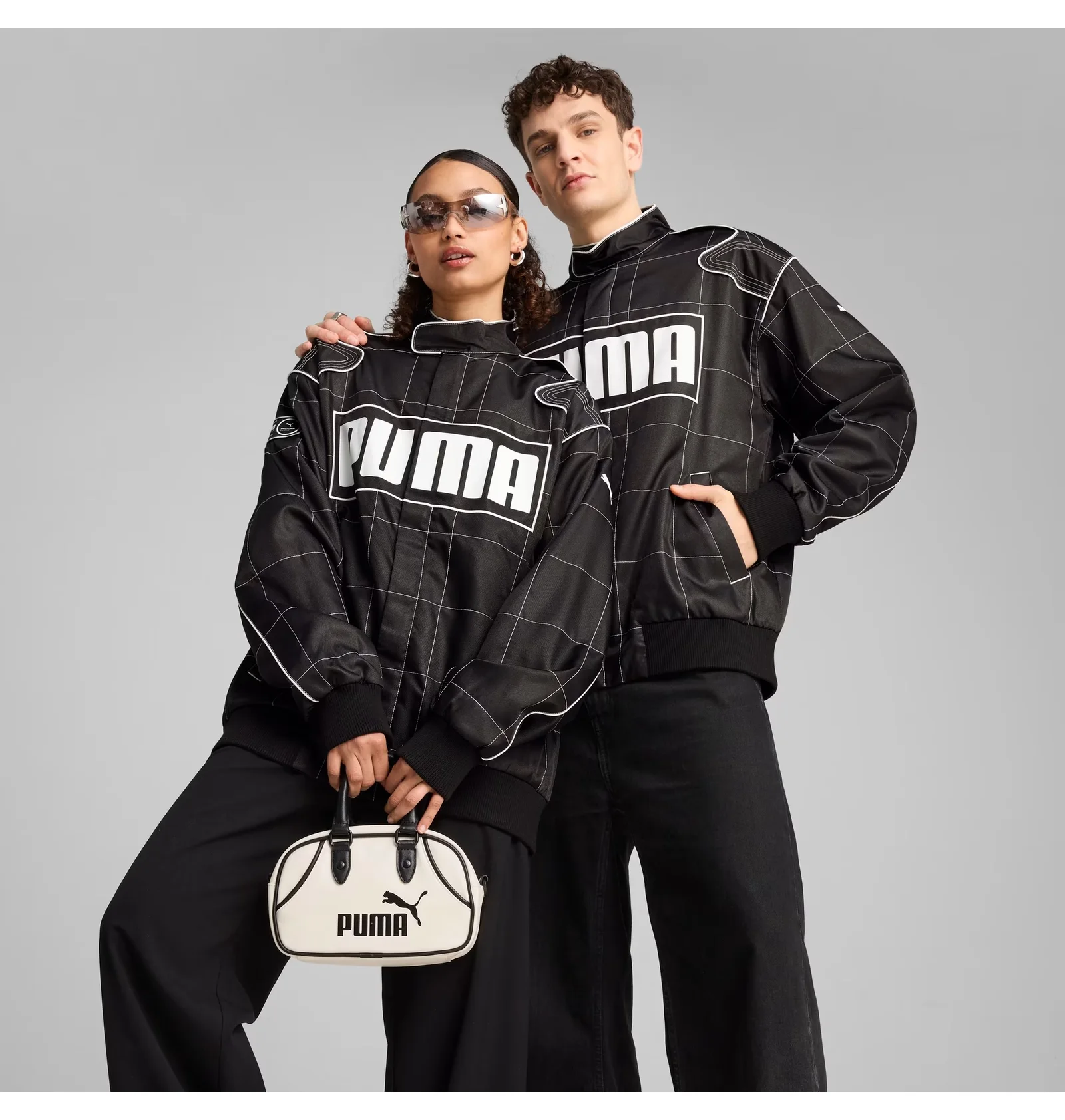 ᐉ Куртка унисекс Puma Archive Seasonal Relaxed Racer Black 629914