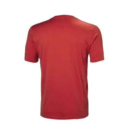 Футболка мужская Helly Hansen Logo T-Shirt Red 33979-163