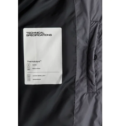 Куртка чоловіча ThermoMove Regular Fit Padded Sports Black 1247799001