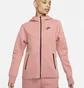 Женская толстовка Nike Sportswear Tech Fleece Windrunner WomenS Full-Zip Hoodie Pink FB8338-618